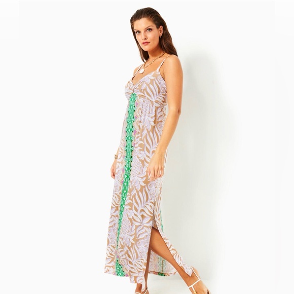 Lilly Pulitzer Dresses & Skirts - Lilly Pulitzer Floralie Maxi Dress in Bon Vivants NWT